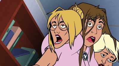 [ Deep voice ] I'm
all Judy's assistants! - Birdgirl