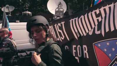 [Deeyah] Some anti-fascist protesters, - White Right: Meeting the Enemy