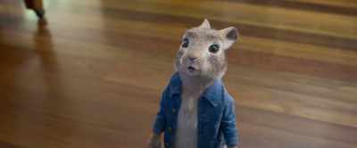 Definitely all the
way up to the elbow. - Peter Rabbit 2: The Runaway