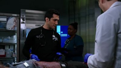 Definitely connecting
our superficial. - Chicago Med