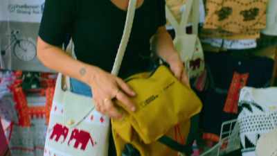 Definitely having a bag
that says National Geographic, - Trafficked with Mariana van Zeller
