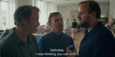 Definitely.
I was thinking you can sniff it. - Another Round