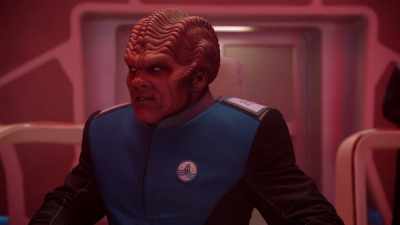 Deflectors at half power. - The Orville
