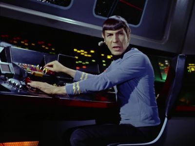 Deflectors holding, but weakening.
We must retreat, commodore. - Star Trek