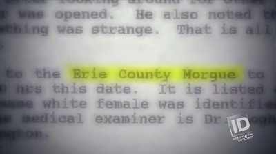 DELANO REQUESTS THE TISSUE
SAMPLES OUT OF STORAGE, - The Lake Erie Murders
