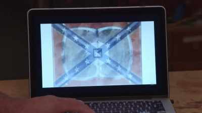 Deliberately incorporated into
the design of Hackley Park? - The Curse of Civil War Gold