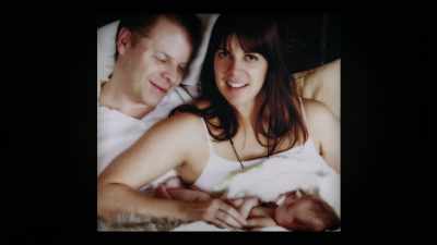 Delivered her
and back at work eight days later. - Surviving Death