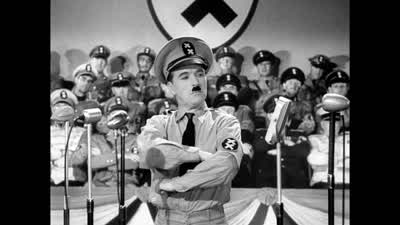 Democratzy shtunk/ Democracy is fragrant. - The Great Dictator