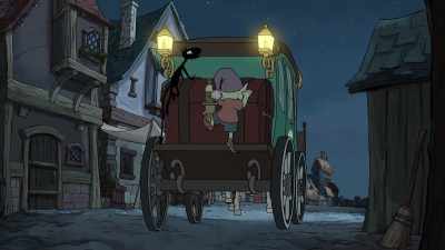 [demon vocalizes and grunts] - Disenchantment
