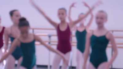 Dena and Arch put us in groups.
They show us some moves. - On Pointe