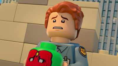 [Dennis] But-- But n-- I didn't mean-- - LEGO Marvel Avengers: Mission Demolition