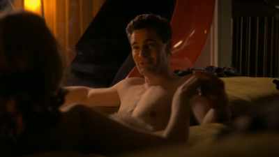 Dennis takes a rather
dim view of cast liaisons. - Funny Woman