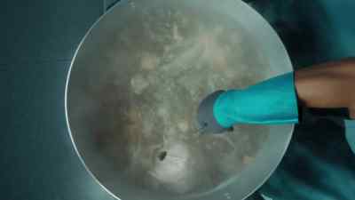 Dennis: Ugh! There
goes chicken soup. - Coroner