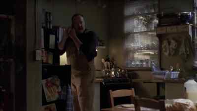 Denny, don't touch it!
And get your shoes on. - The Killing