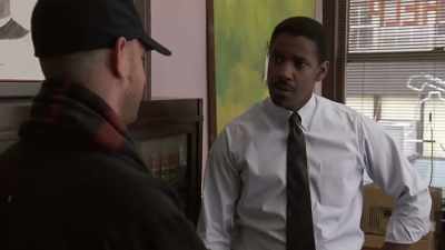 - Denzel Washington comes into it as the lawyer - Denzel Washington: American Icon