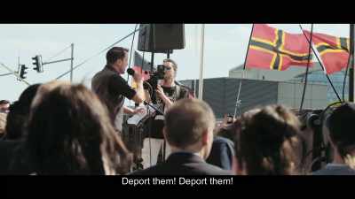 Deport them! Deport them! - City of Ghosts