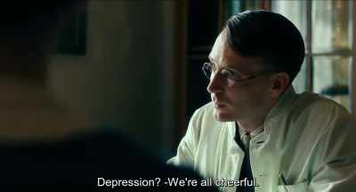 - depression ?
- we are all happy.
. - Never Look Away