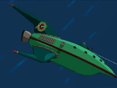 Depth at 45 hundred feet... - Futurama