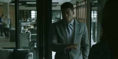 - Derrick...
- When you came in, - Pearson