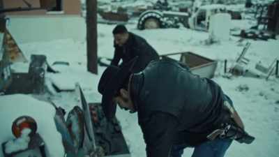 Desert Eagle in onyx
with a holographic sight. - Wynonna Earp: Vengeance