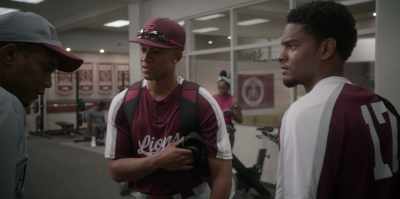 DESMOND STEWART GOT HIS
DRINK ON LAST NIGHT. - All American: Homecoming