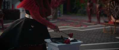 Desperately wanting to be a queen
that everyone would adore. - Descendants: The Rise of Red