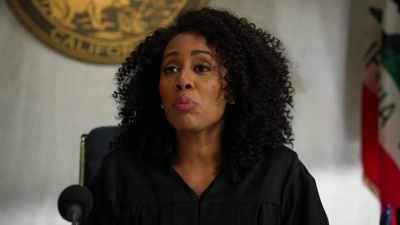 - Despite being on probation--
- [ Sherri hiccups ] - All Rise