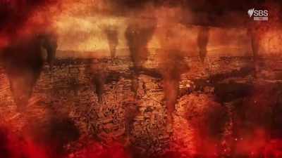 Despite his efforts,
the damage was done. - Curse of the Ancients with Alice Roberts