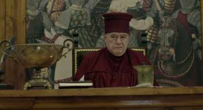 Despite fleeing for his life, - Medici: Masters of Florence