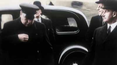 Despite Harris's hesitation, 
Churchill ordered him to comply. - Greatest Events of World War II in Colour