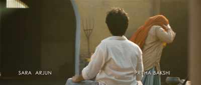 "Despite the father scolding.." - Saand Ki Aankh