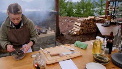 Dessert is not really
my thing that I love to do. - Chefs vs Wild