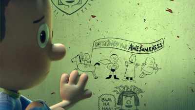 - "Destined for awesomeness"?
- Yeah. - Big Nate