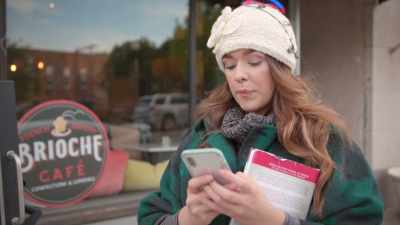 Destiny has a funny way
of using a lost book - Christmas at the Chateau