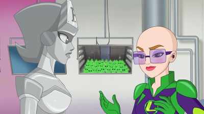 Destroying the supers will be fun. - DC Super Hero Girls: Intergalactic Games