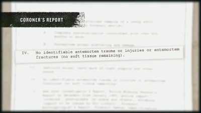 DET. BALL: The coroner's office
was unable to determine - Buried In The Backyard