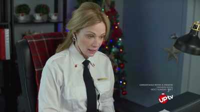 Detective, remember you're
on a stakeout, not a date. - Christmas Catch
