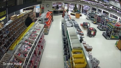 Detectives were able to locate
video footage from the store - Killers: Caught on Camera