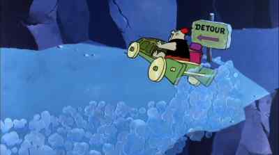 Detour! Watch out! - The Man Called Flintstone