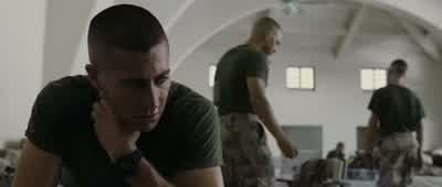 Dettman's wife sent him Deer Hunter. - Jarhead