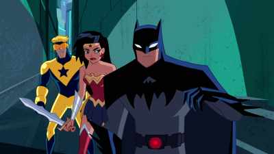(DEVICE BEEPING) - Justice League Action