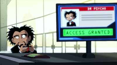 [device beeps] - Harley Quinn