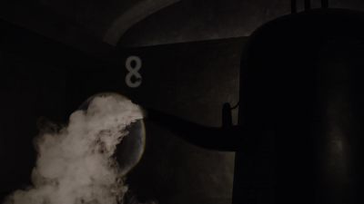 [device clanks, ominous humming] - Twin Peaks