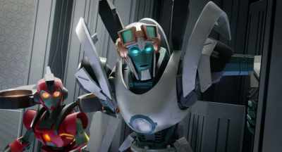 [devices chirping] - Transformers: EarthSpark