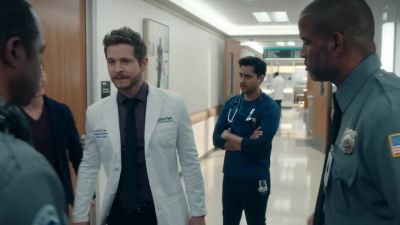 DEVON:
They're firing Conrad. - The Resident