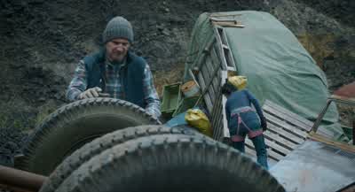 Dhani? These military run-flat tires will come in handy. - Ice Road: Vengeance
