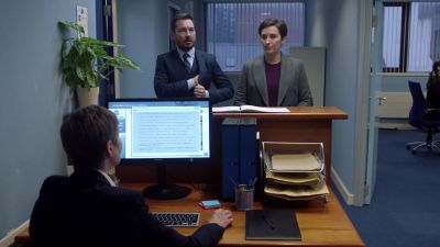 DI Fleming, DS Arnott to see DSU Powell. - Line of Duty