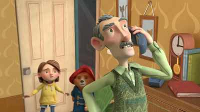 -[dial tone]
-[voice on other end] - The Adventures of Paddington