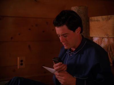 Diane, the Giant was right.
I did forget something. - Twin Peaks