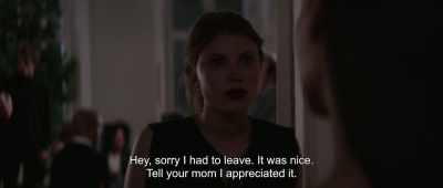 Did you arrive here with Kristoffer? - Thelma